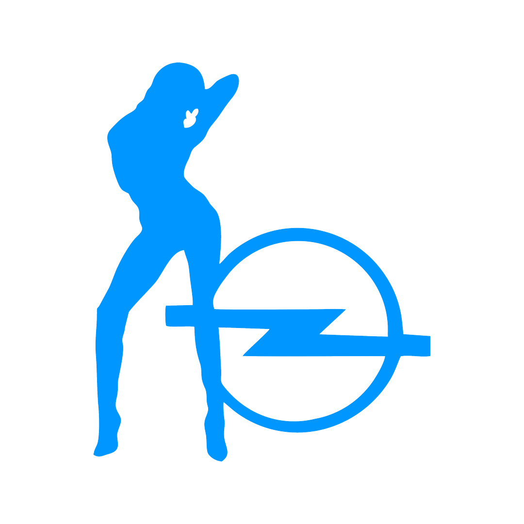 Sticker - OPEL GIRL 2
