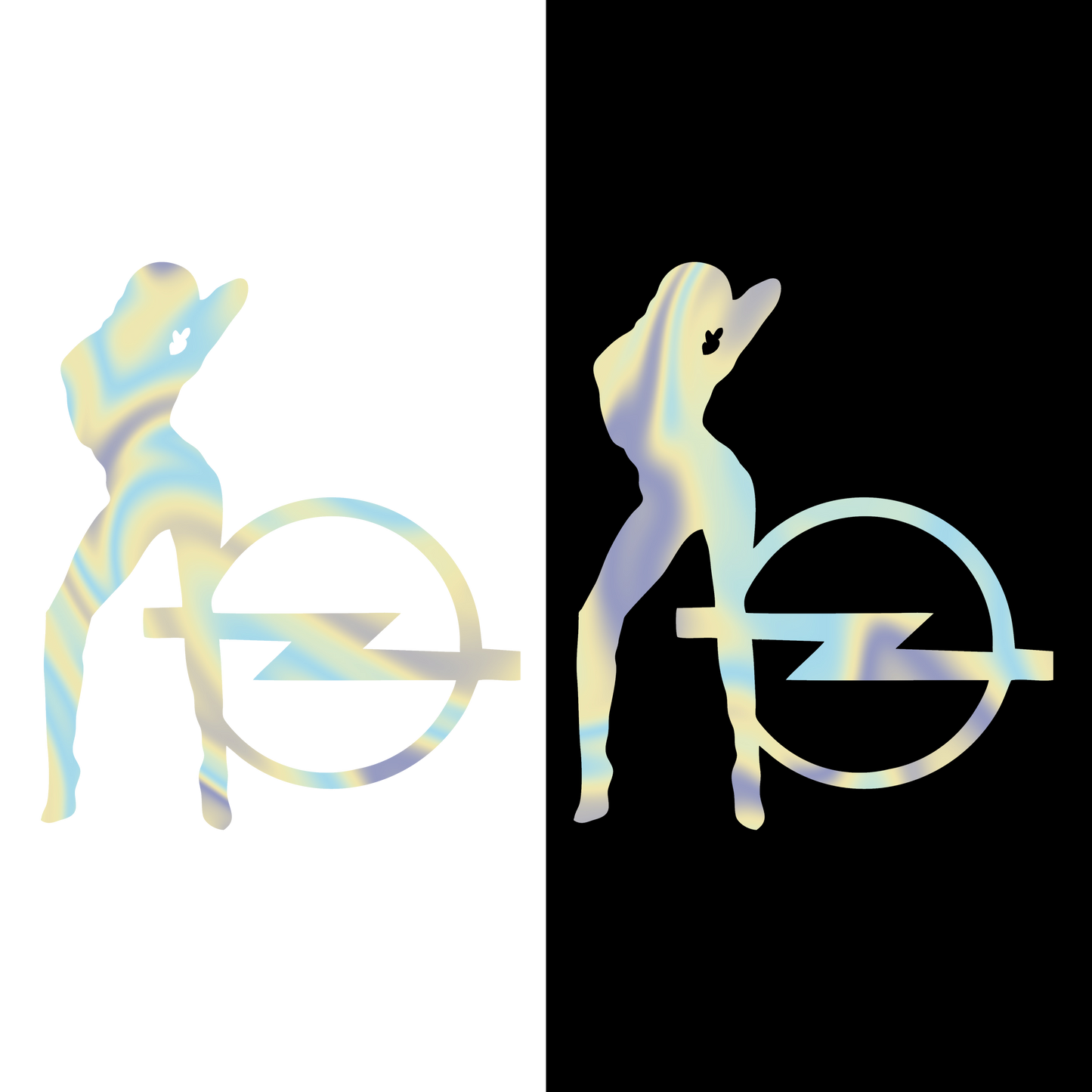 Sticker - OPEL GIRL 2