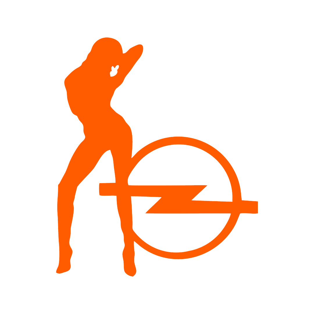 Sticker - OPEL GIRL 2