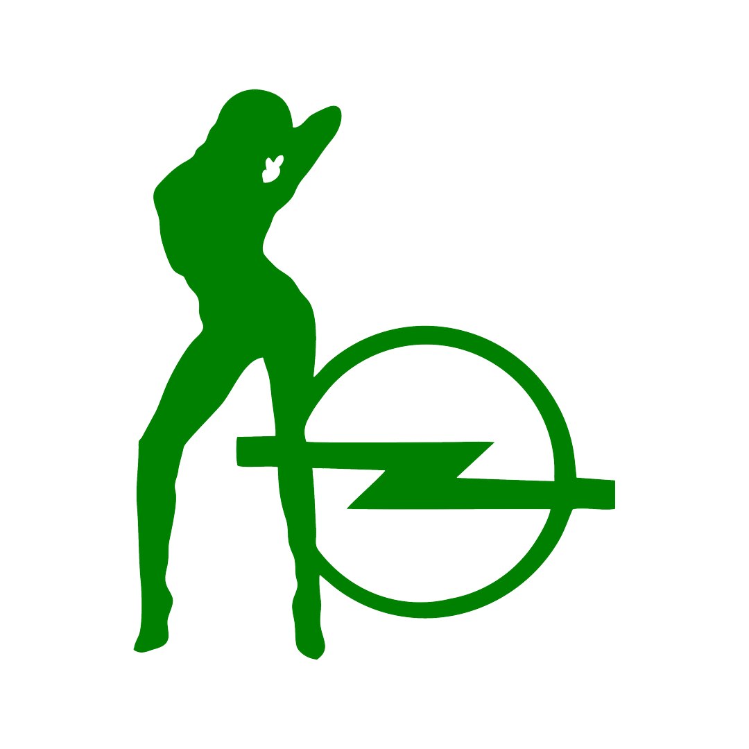 Sticker - OPEL GIRL 2