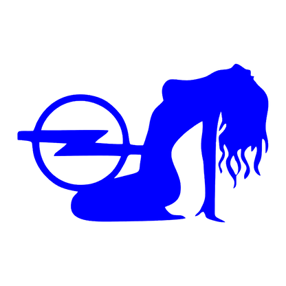 Sticker - OPEL GIRL 3