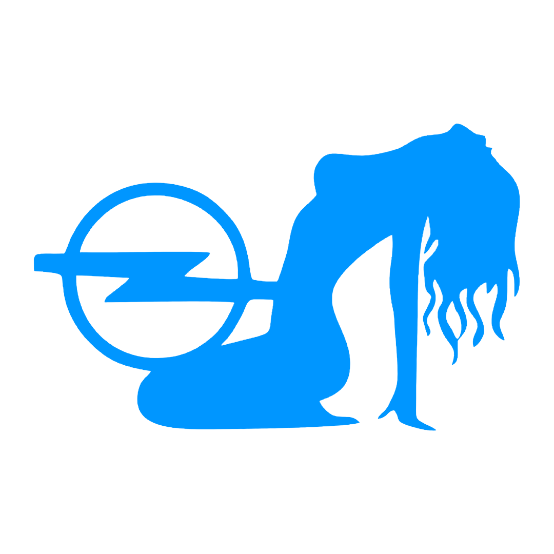 Sticker - OPEL GIRL 3