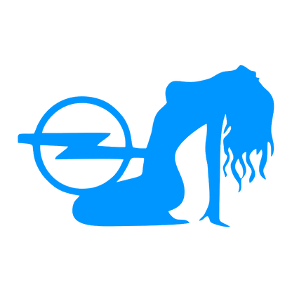 Sticker - OPEL GIRL 3