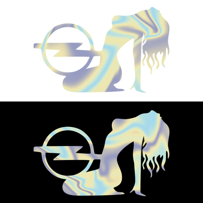 Sticker - OPEL GIRL 3