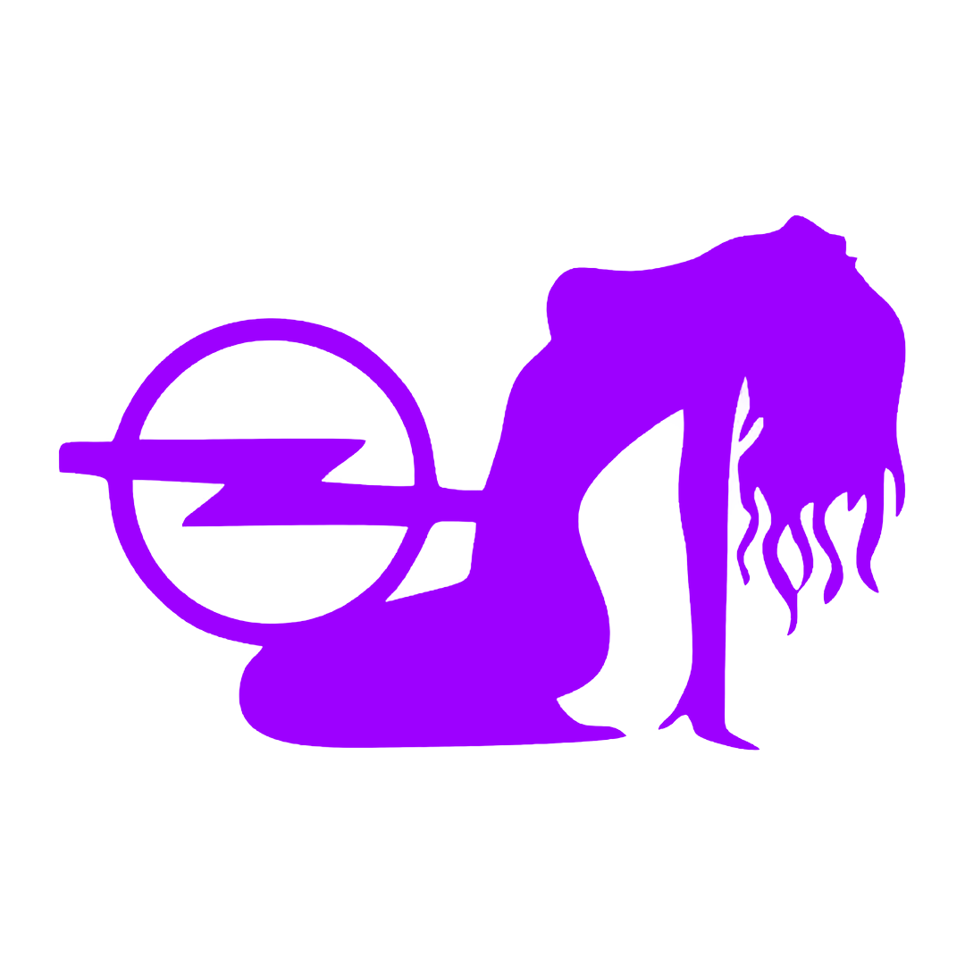 Sticker - OPEL GIRL 3