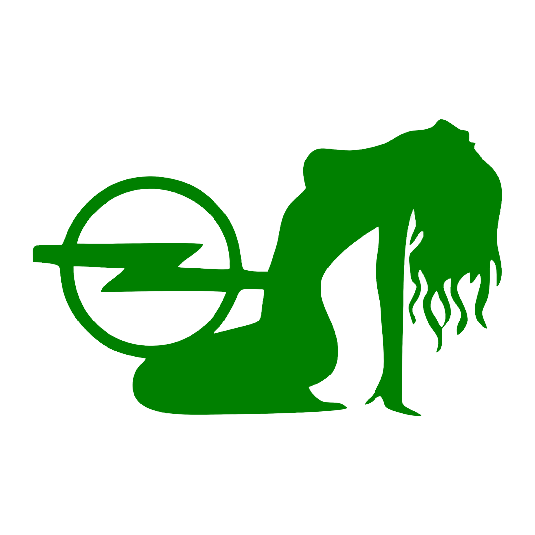 Sticker - OPEL GIRL 3