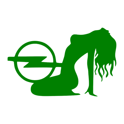 Sticker - OPEL GIRL 3