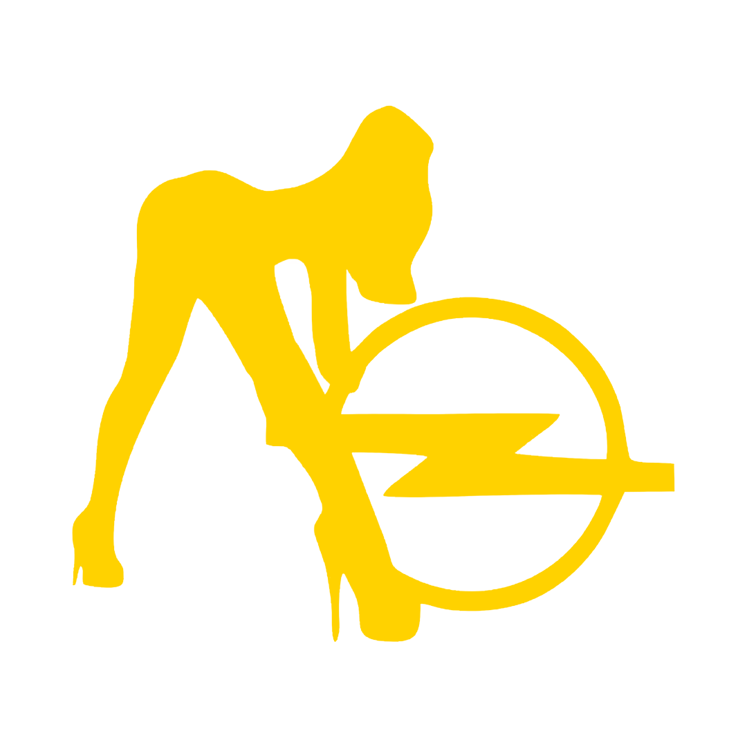 Sticker - OPEL GIRL 4