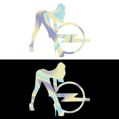 Sticker - OPEL GIRL 4