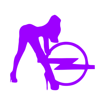 Sticker - OPEL GIRL 4