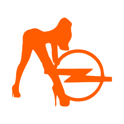 Sticker - OPEL GIRL 4