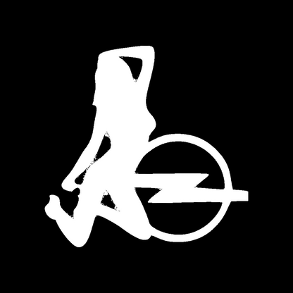 Sticker - OPEL GIRL 5