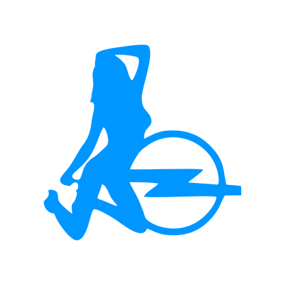 Sticker - OPEL GIRL 5