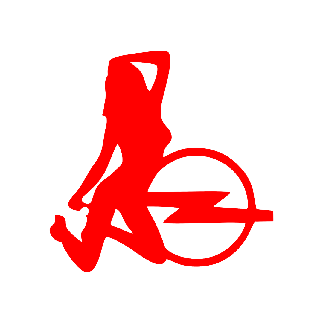 Sticker - OPEL GIRL 5