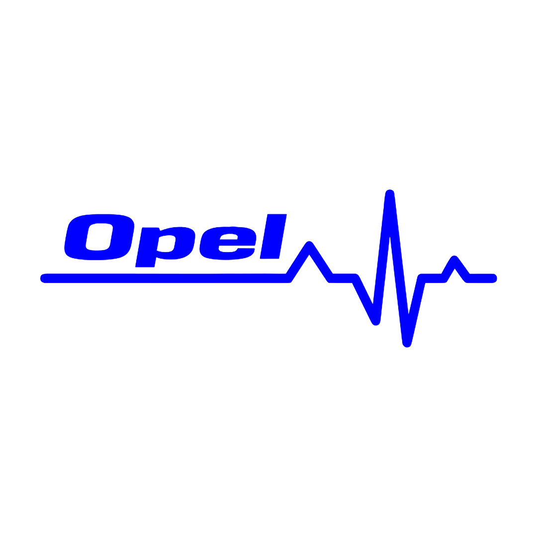 Sticker - OPEL HEART BEAT