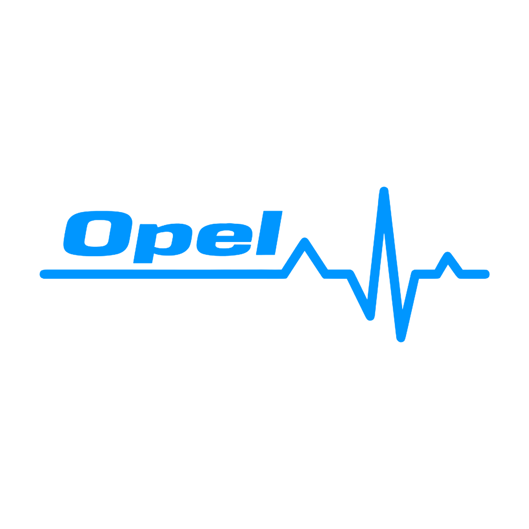 Sticker - OPEL HEART BEAT