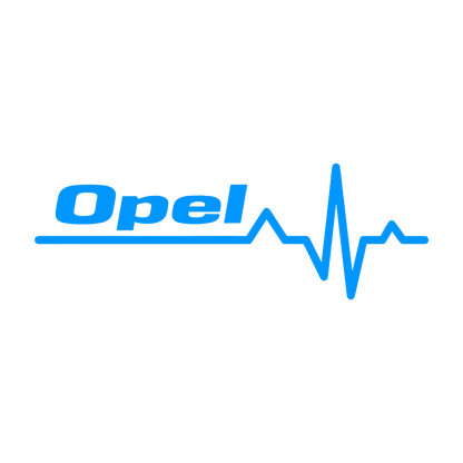 Sticker - OPEL HEART BEAT