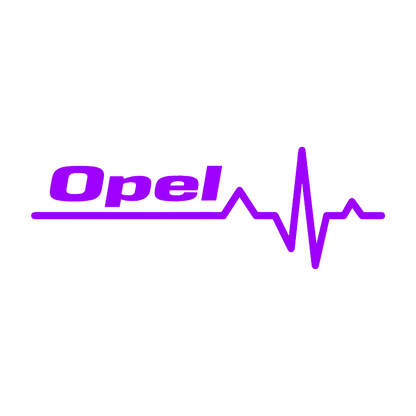 Sticker - OPEL HEART BEAT
