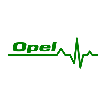 Sticker - OPEL HEART BEAT