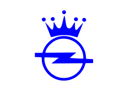 Sticker - OPEL CROWN
