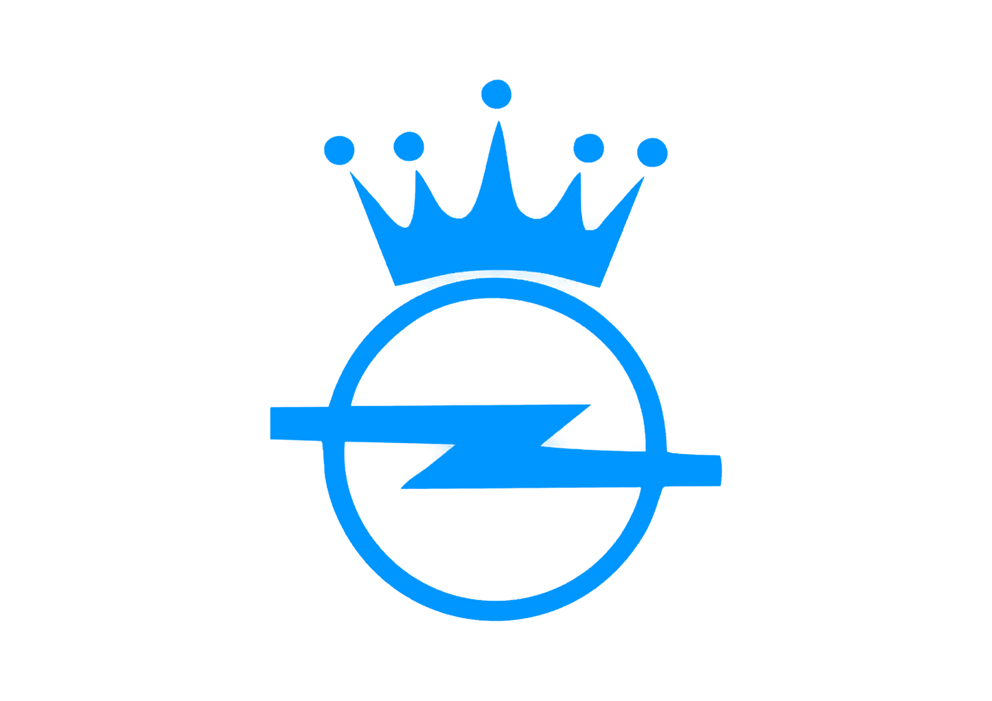 Sticker - OPEL CROWN