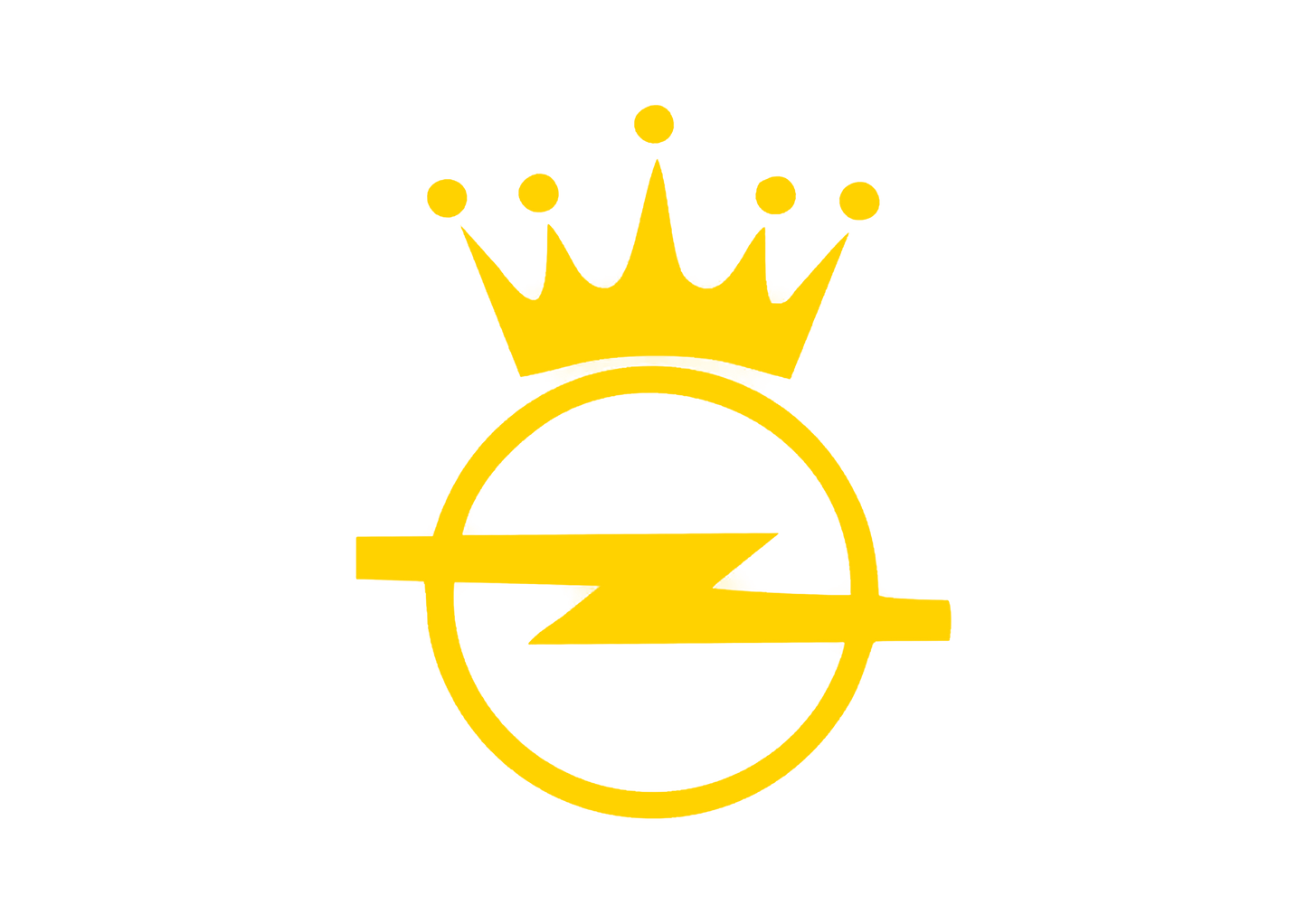 Sticker - OPEL CROWN