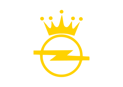Sticker - OPEL CROWN