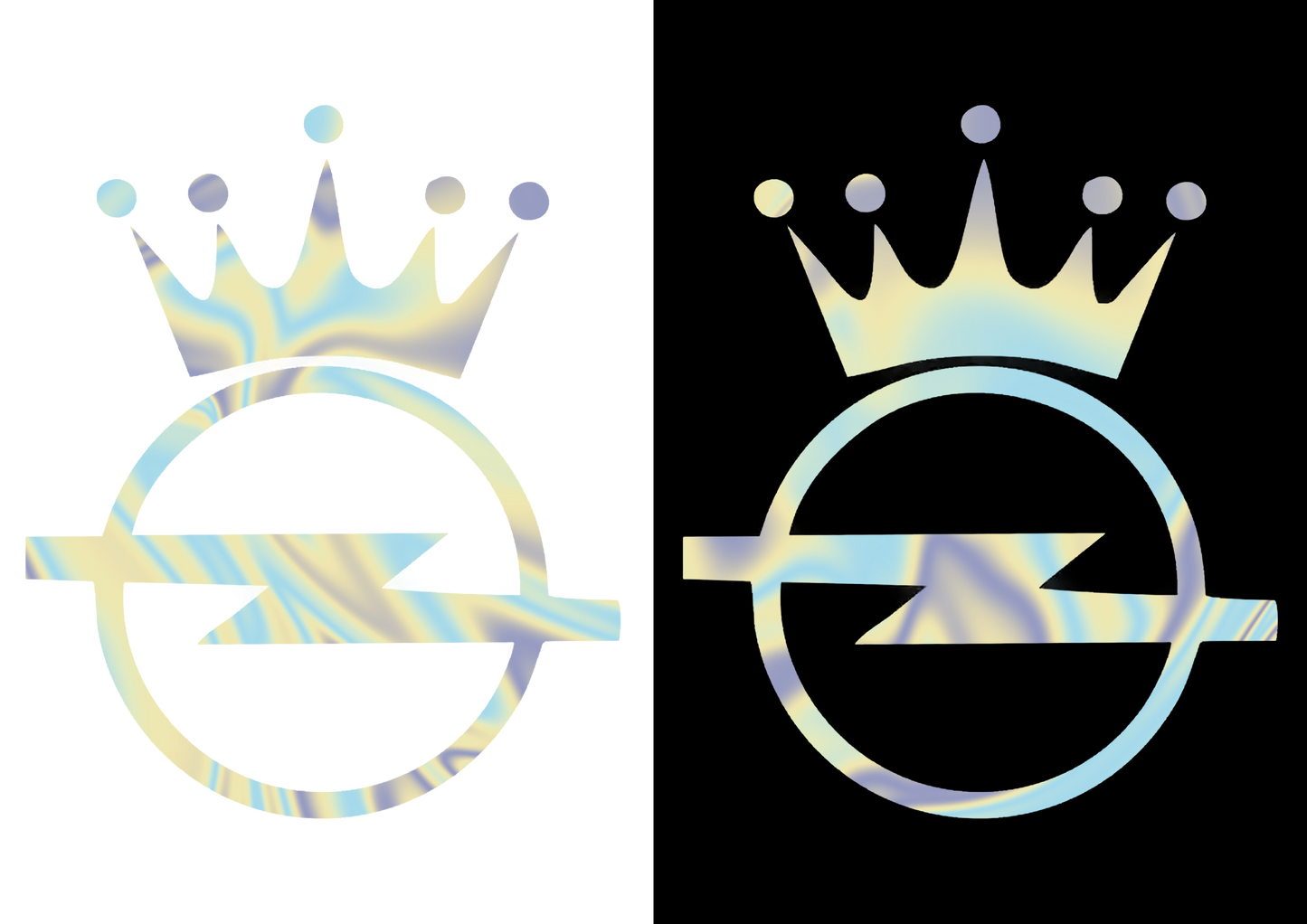 Sticker - OPEL CROWN