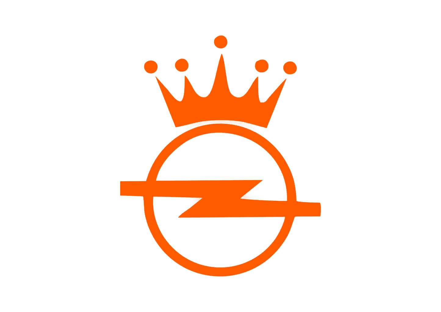 Sticker - OPEL CROWN