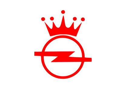 Sticker - OPEL CROWN