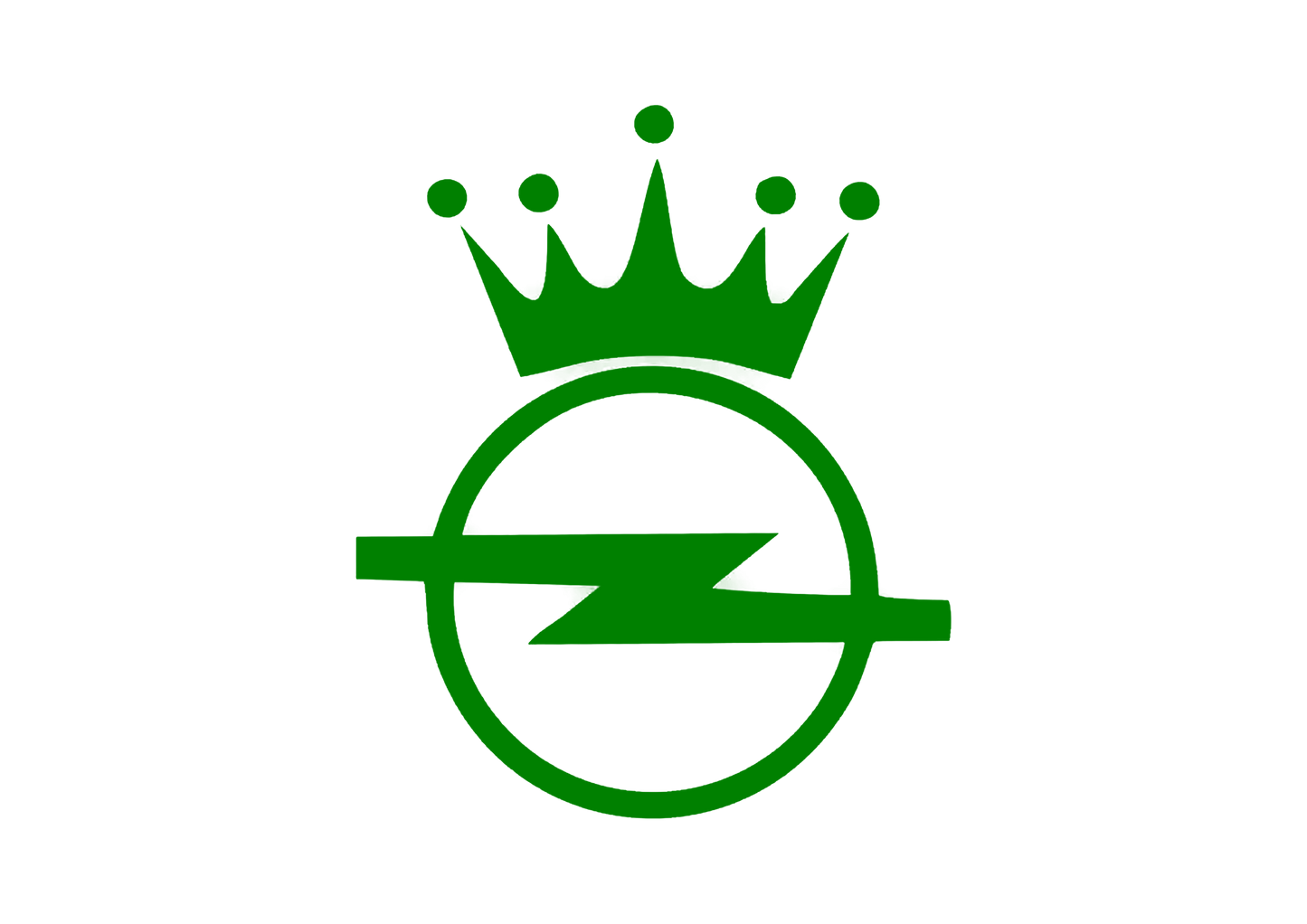 Sticker - OPEL CROWN