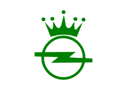 Sticker - OPEL CROWN
