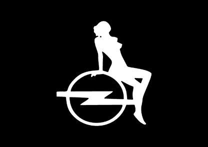Sticker - OPEL GIRL 1