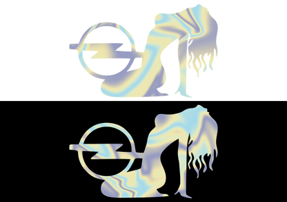 Sticker - OPEL GIRL 3