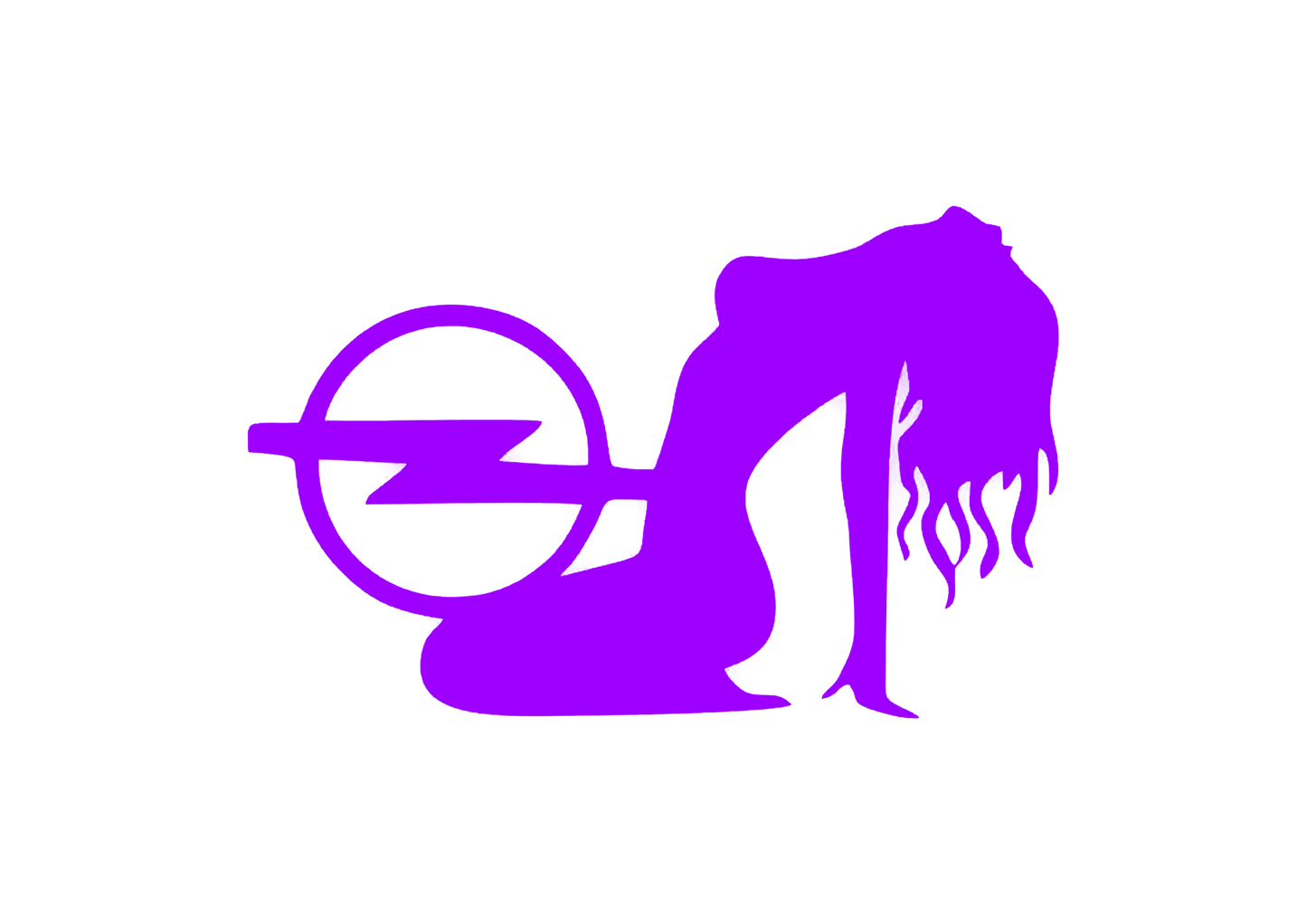 Sticker - OPEL GIRL 3