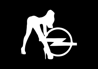 Sticker - OPEL GIRL 4