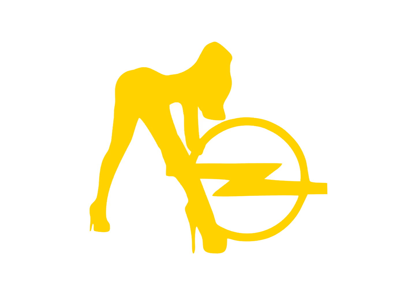 Sticker - OPEL GIRL 4