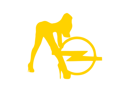 Sticker - OPEL GIRL 4