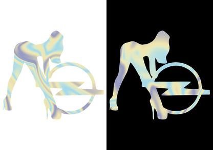 Sticker - OPEL GIRL 4