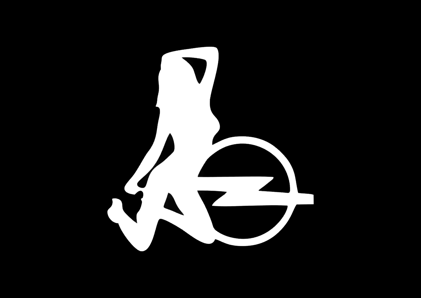 Sticker - OPEL GIRL 5