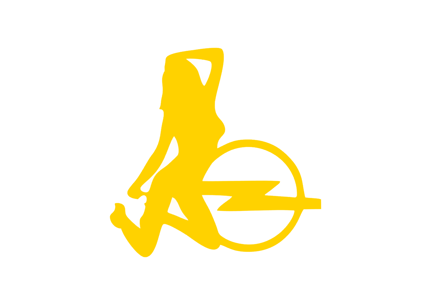 Sticker - OPEL GIRL 5