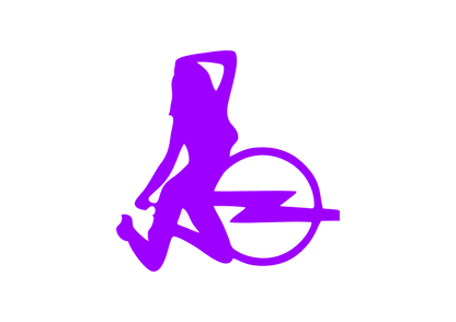 Sticker - OPEL GIRL 5