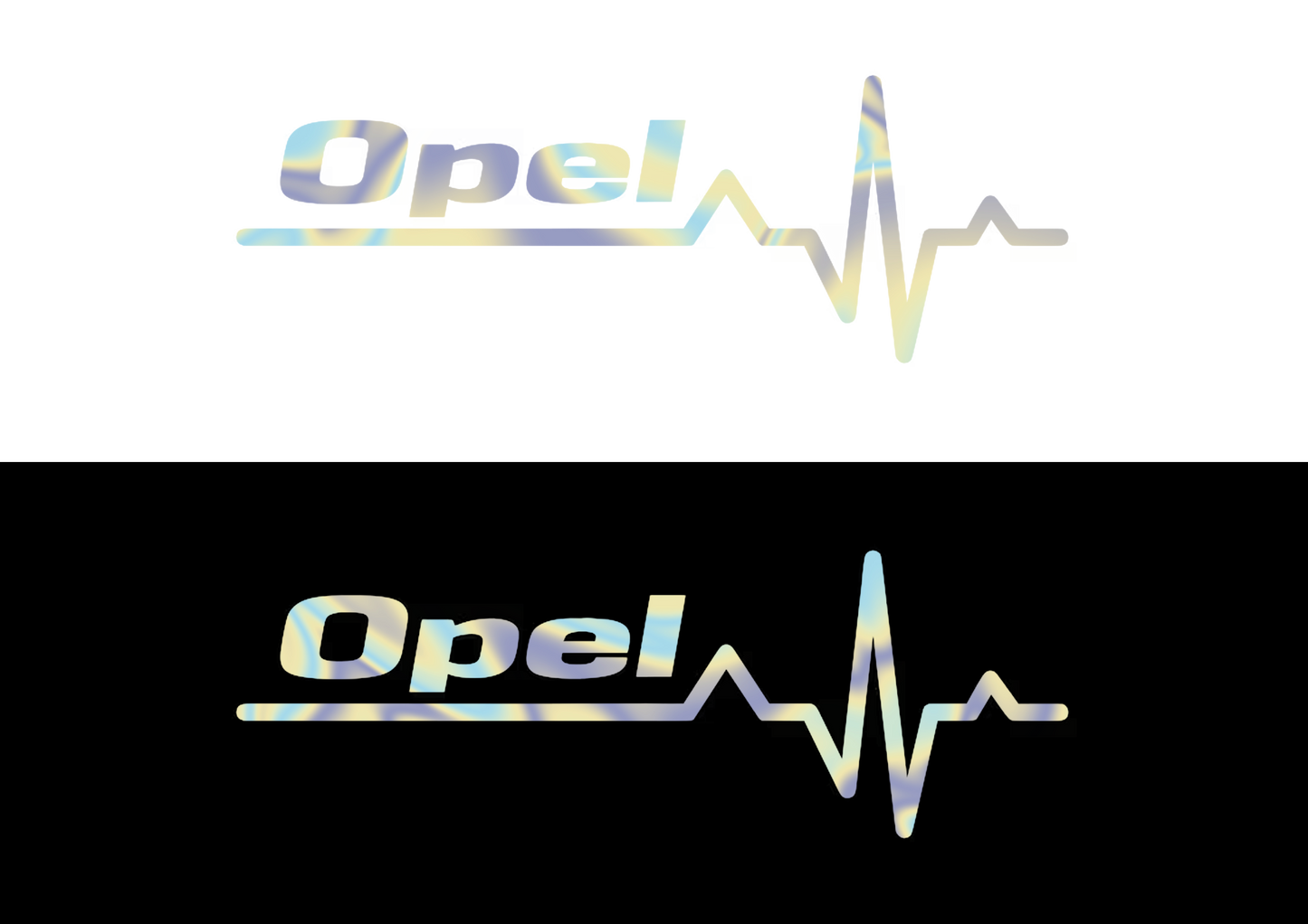 Sticker - OPEL HEART BEAT