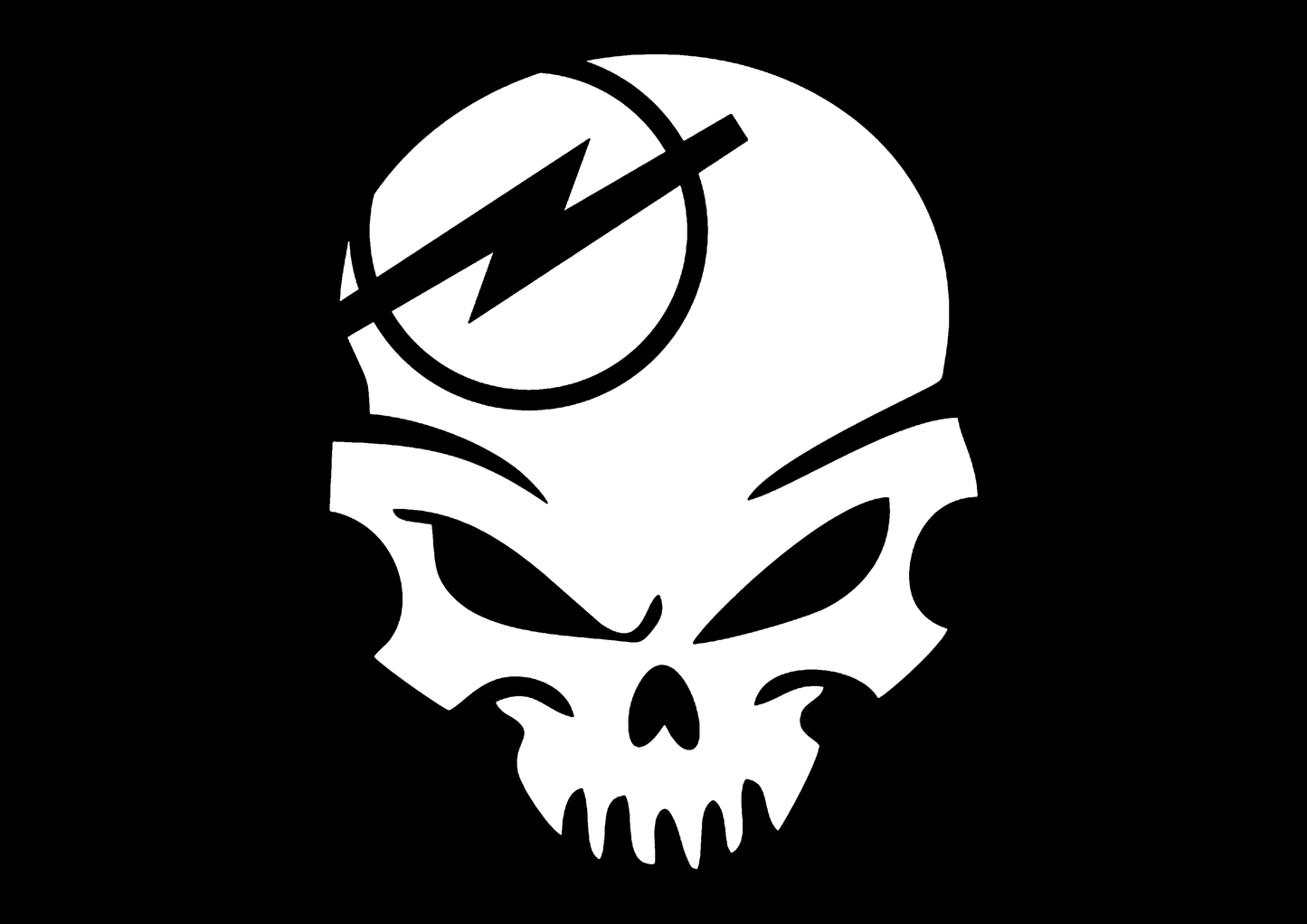 Sticker - OPEL SKULL