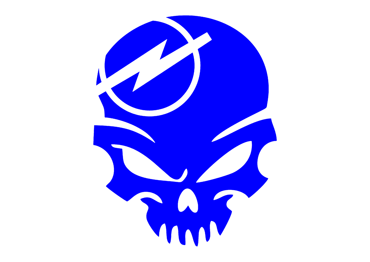 Sticker - OPEL SKULL