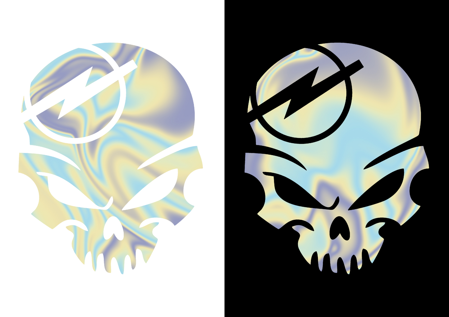 Sticker - OPEL SKULL