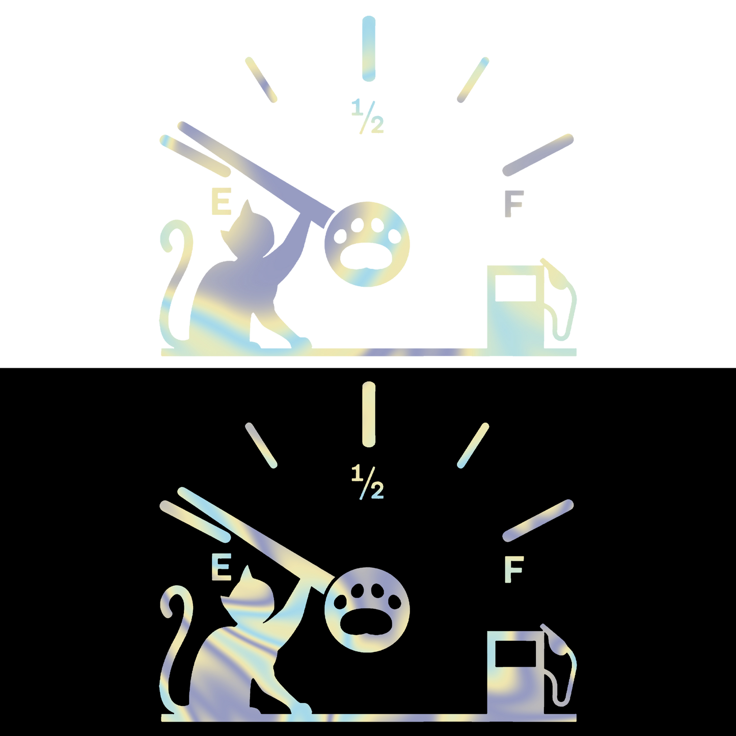 Sticker - PISICA REZERVOR