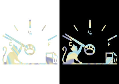 Sticker - PISICA REZERVOR