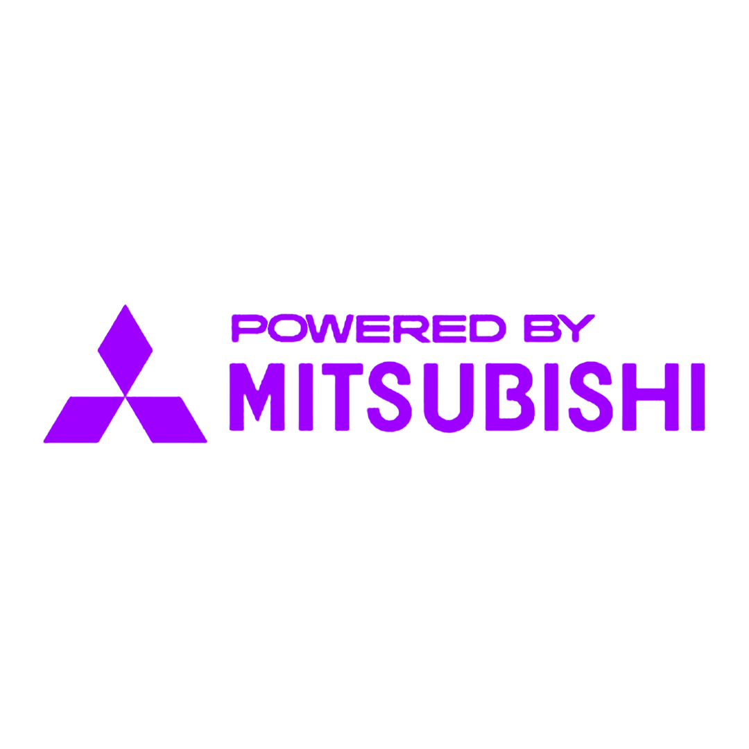 Sticker - POWERED BY MITSUBISHI