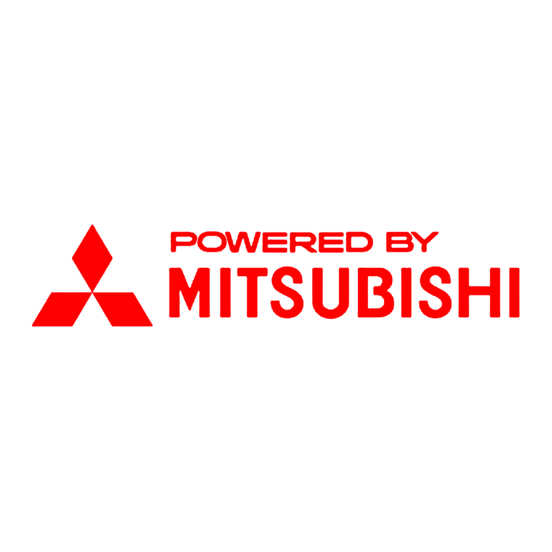 Sticker - POWERED BY MITSUBISHI